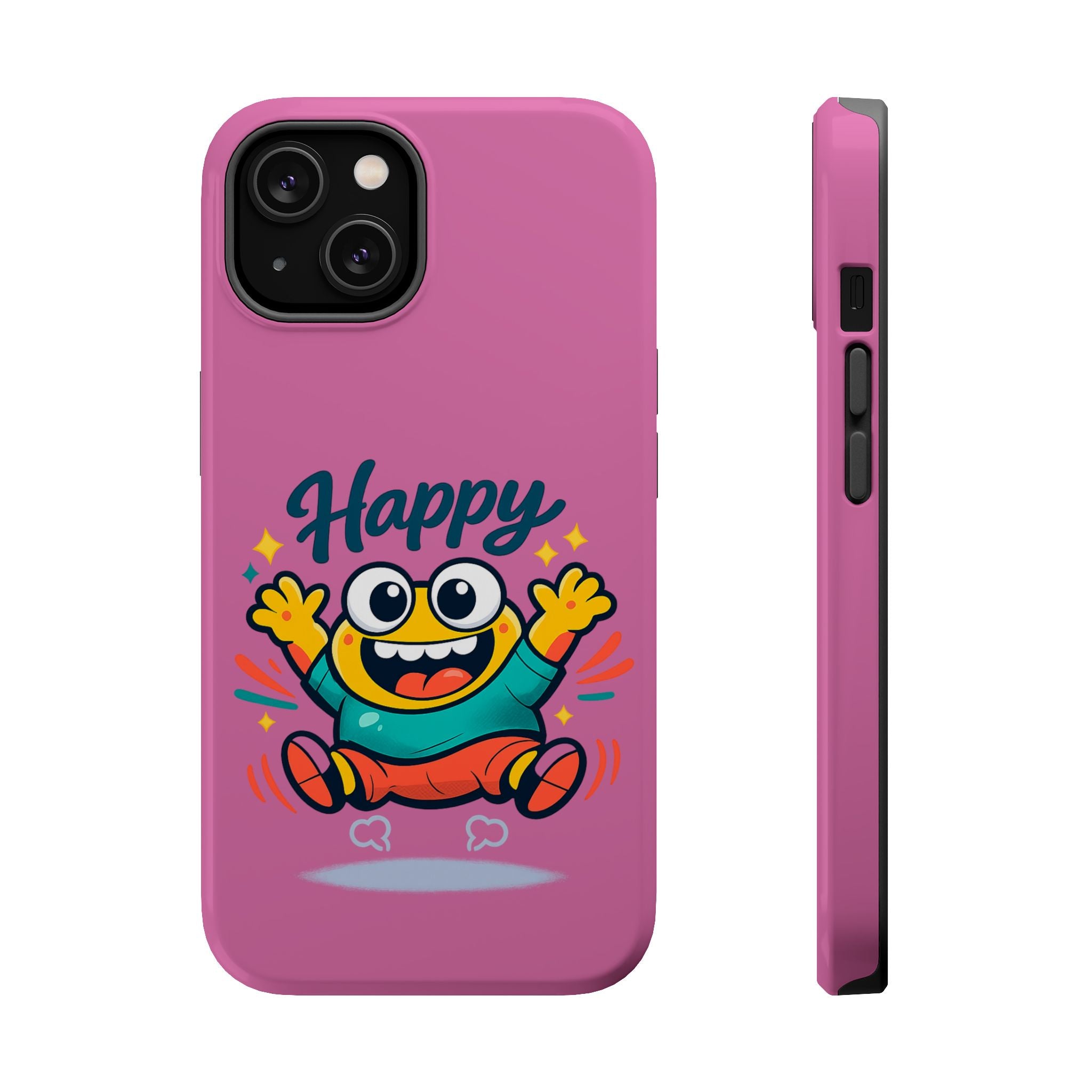 Happy Monster Magnetic Impact-Resistant Phone Case