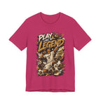 Play Like a Legend Soccer Graphic T Shirt