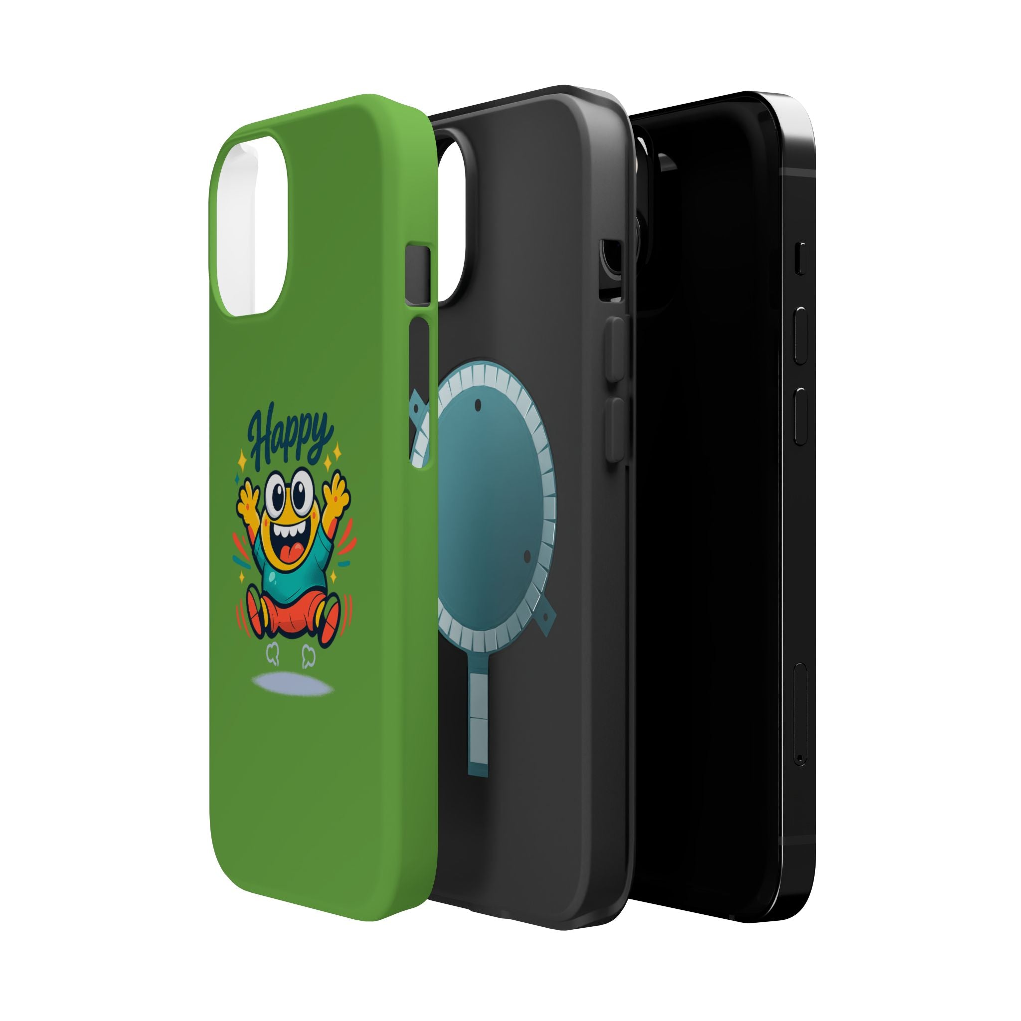 Happy Monster Magnetic Impact-Resistant Phone Case