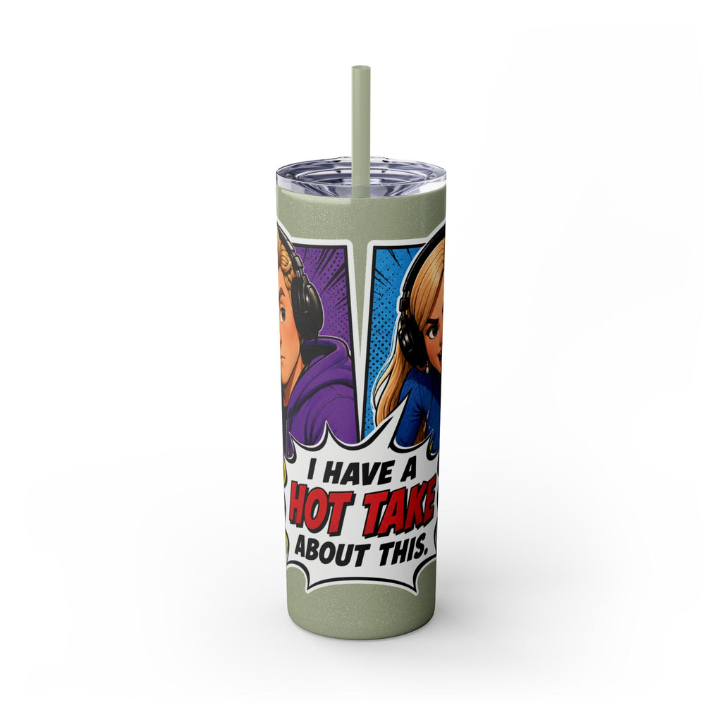 Hot Take Central I Have a Hot Take About This 20oz Pop Art Tumbler