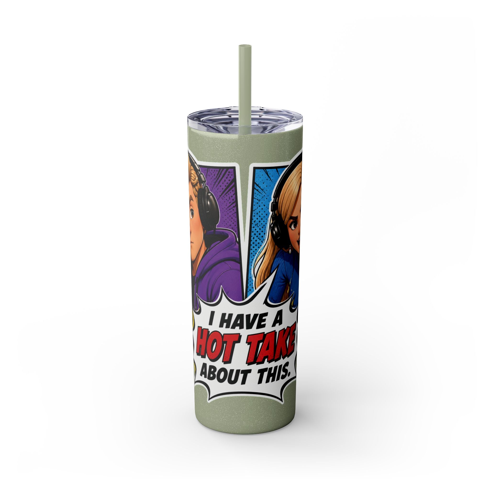 Hot Take Central I Have a Hot Take About This 20oz Pop Art Tumbler