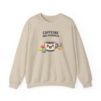 Caffeine and Kindness Sweatshirt | office humor, coffee fuel