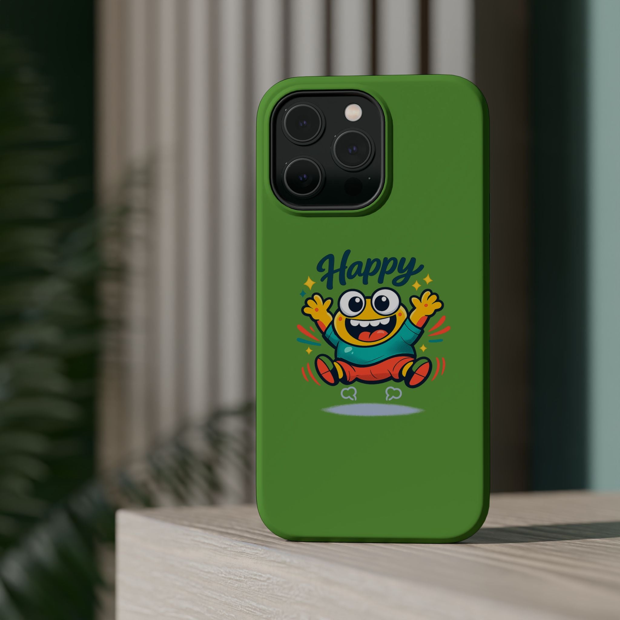 Happy Monster Magnetic Impact-Resistant Phone Case