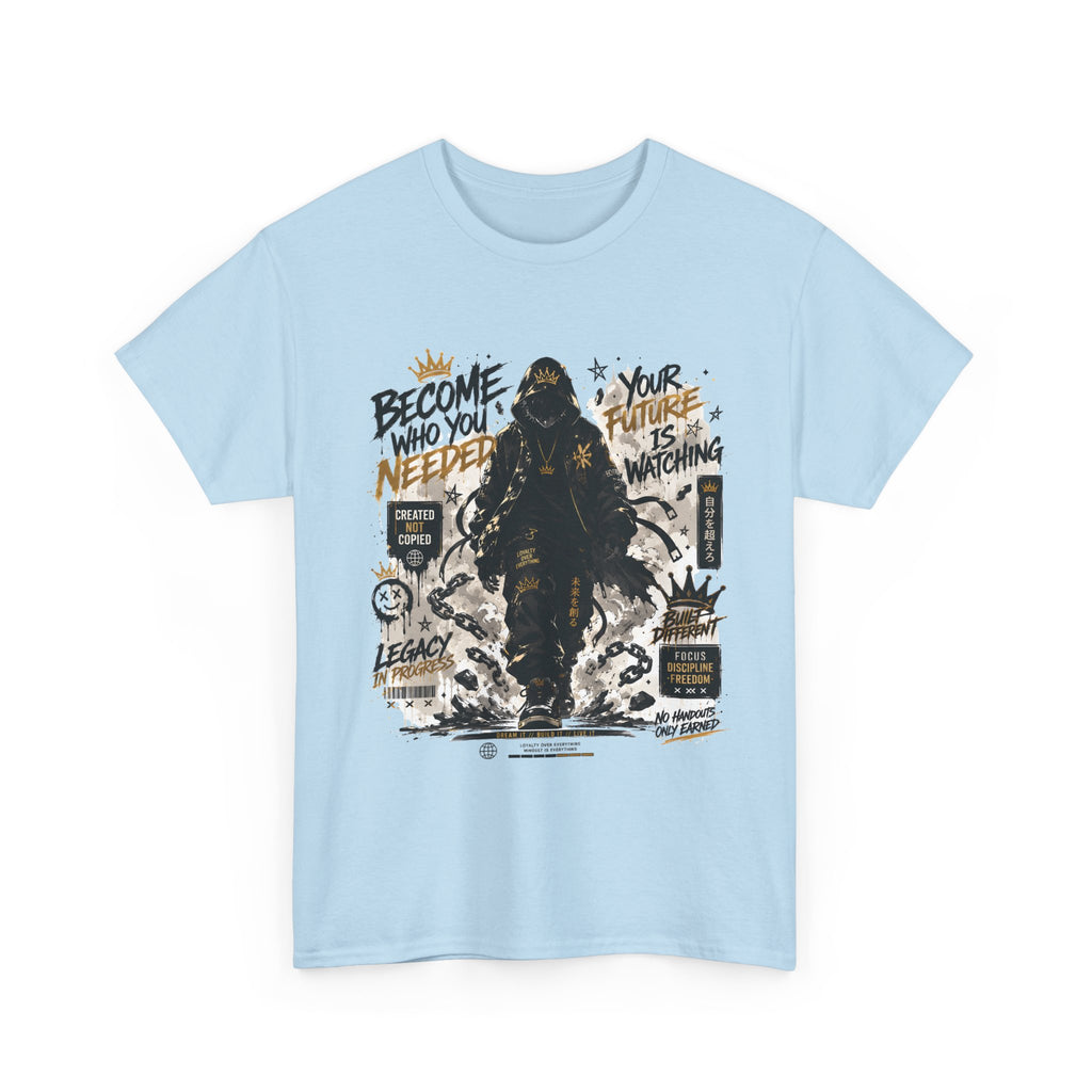 Become Who You Needed Inspirational Graphic T Shirt