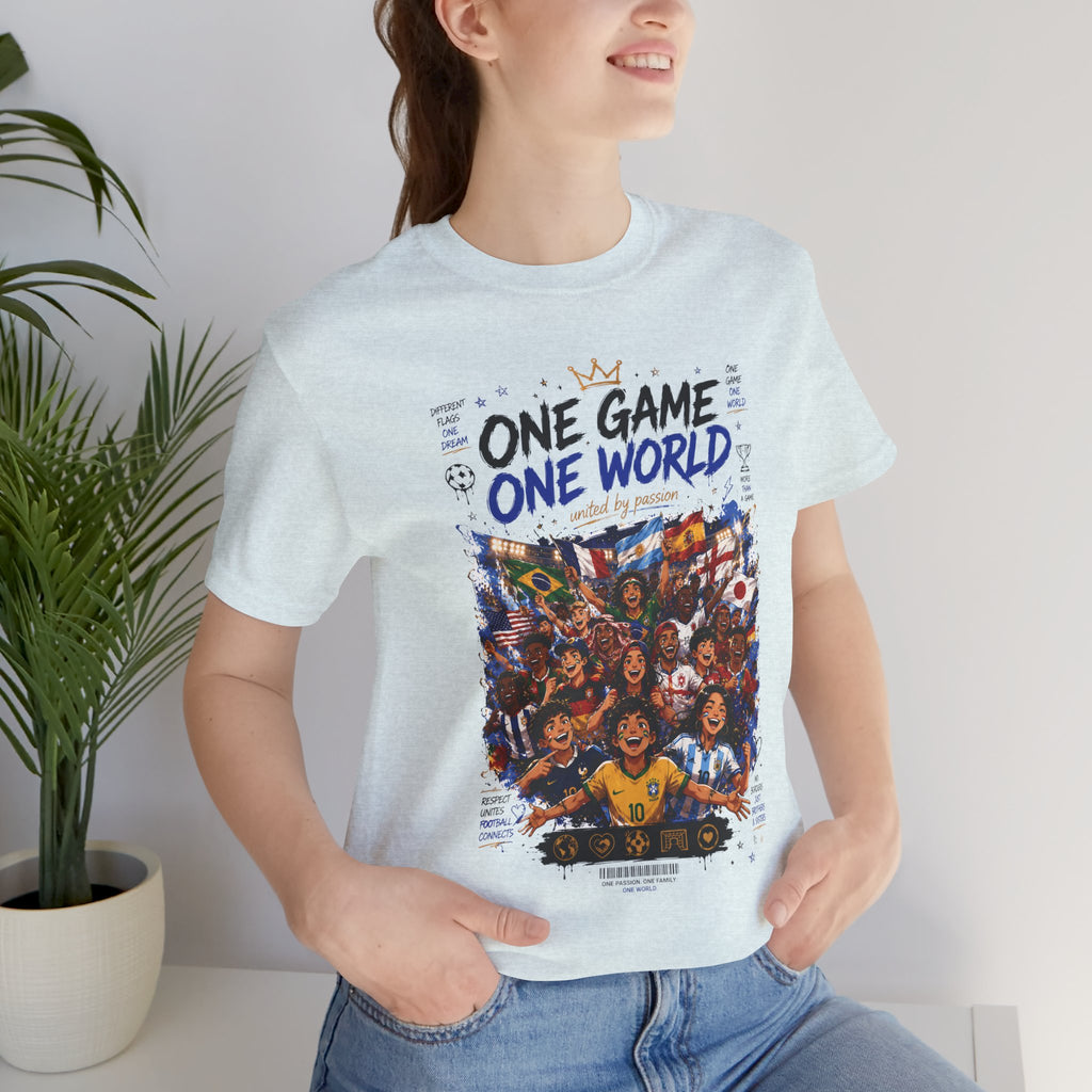 One Game One World Soccer T-Shirt