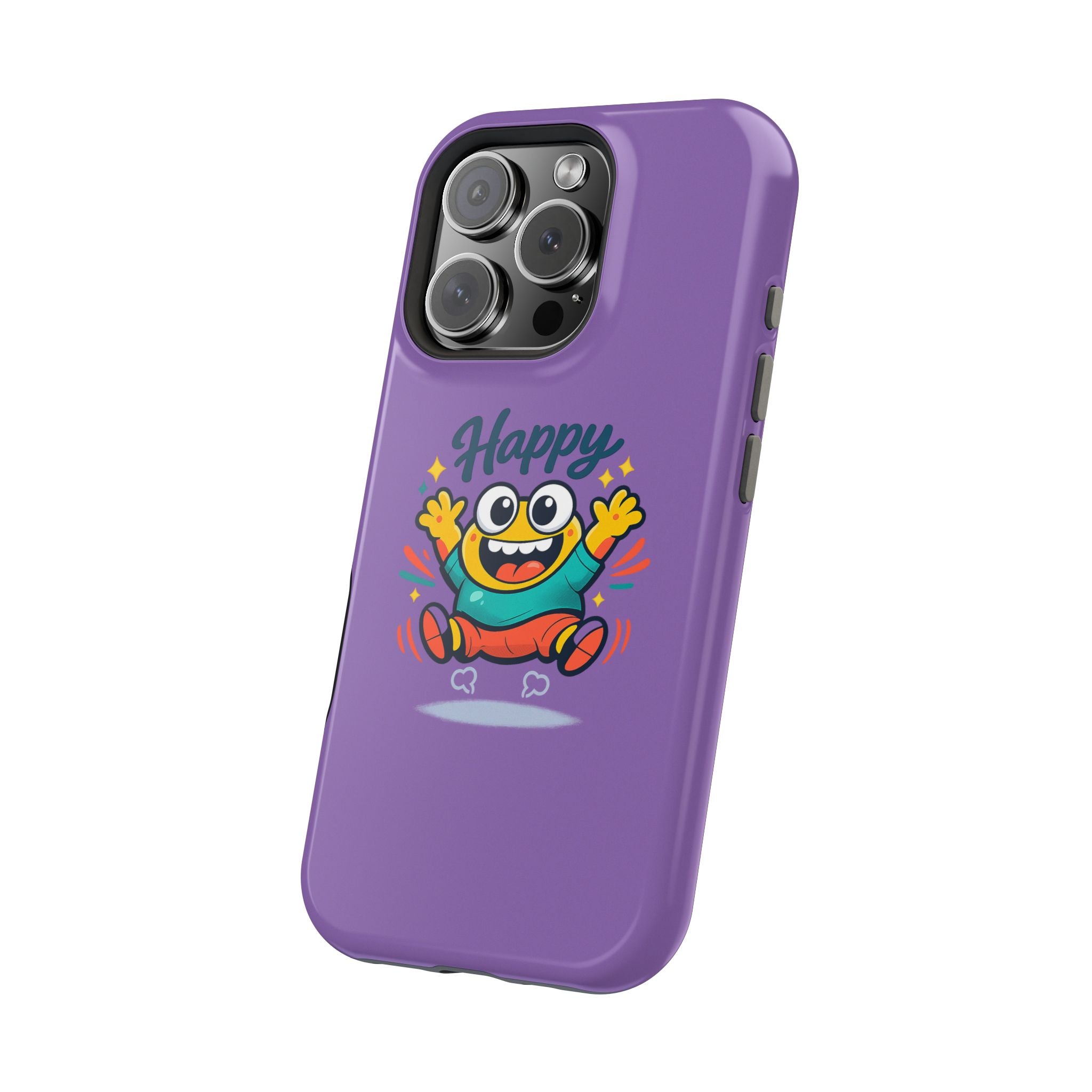 Happy Monster Magnetic Impact-Resistant Phone Case