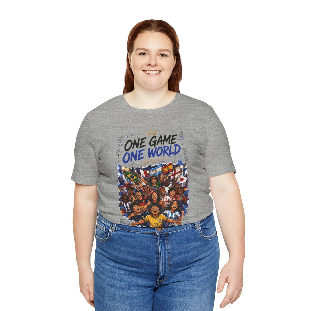 One Game One World Soccer T-Shirt