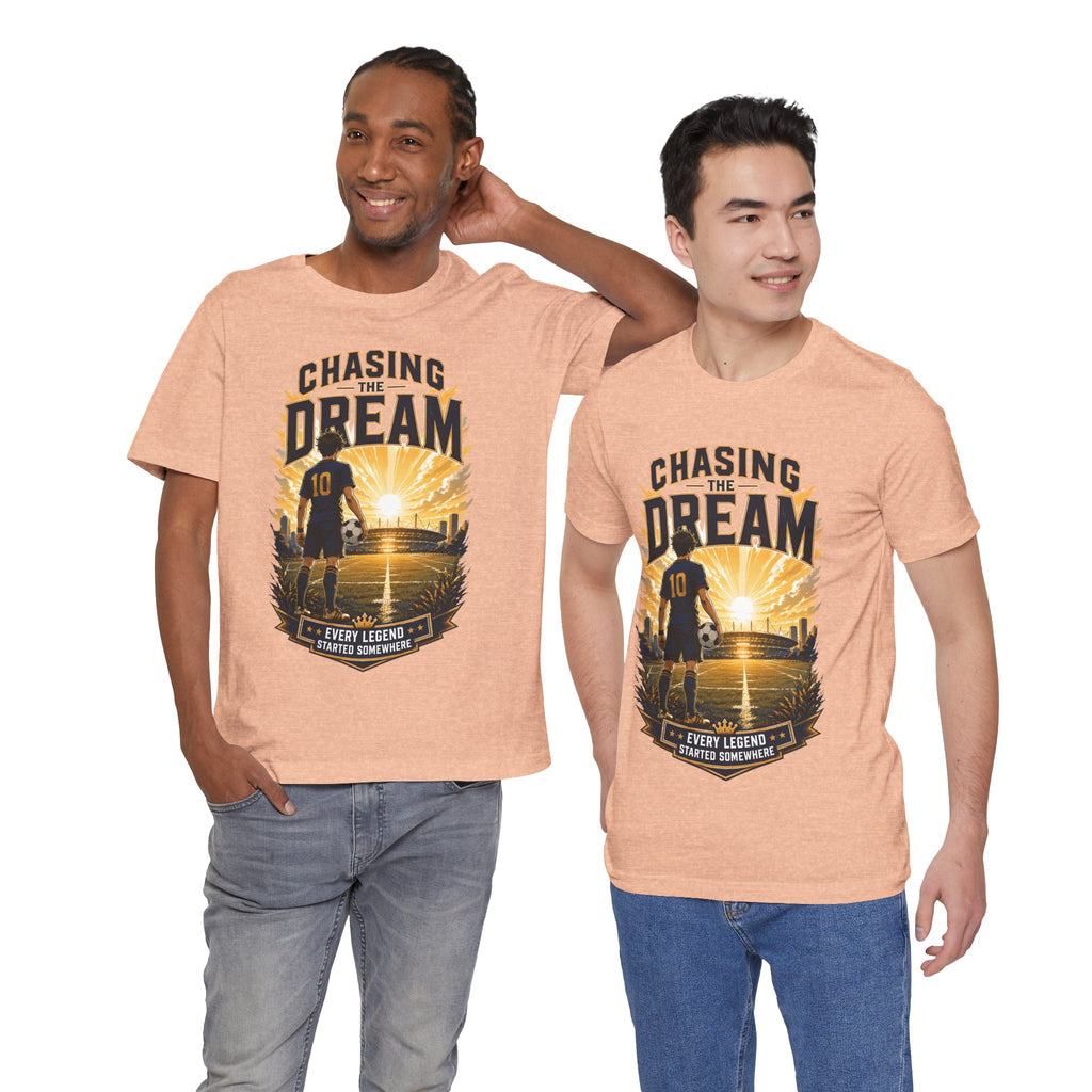 Chasing the Dream Soccer Graphic T Shirt