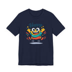 Happy Mood Blob Tee | kawaii minimal, thick outline emoji cartoon