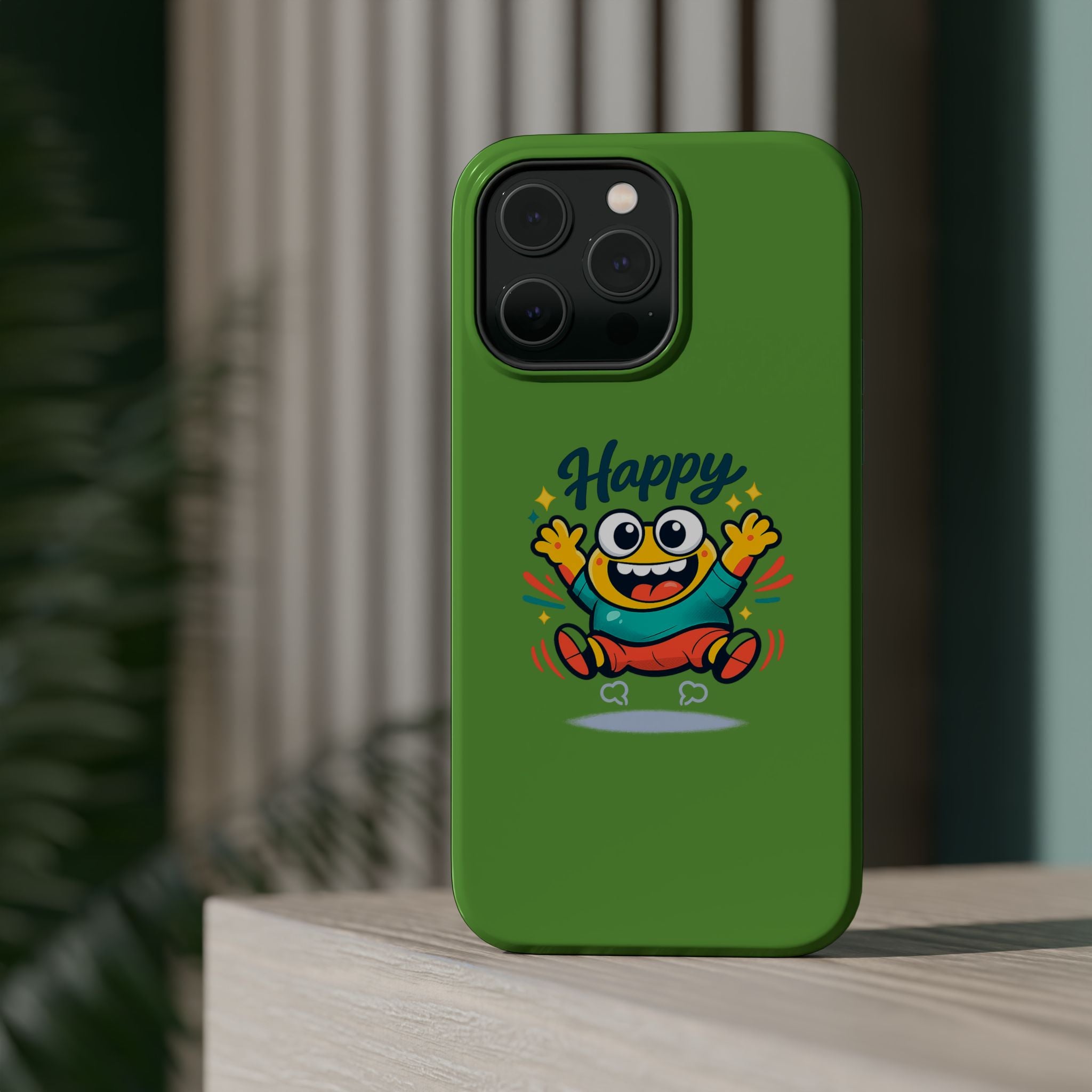 Happy Monster Magnetic Impact-Resistant Phone Case