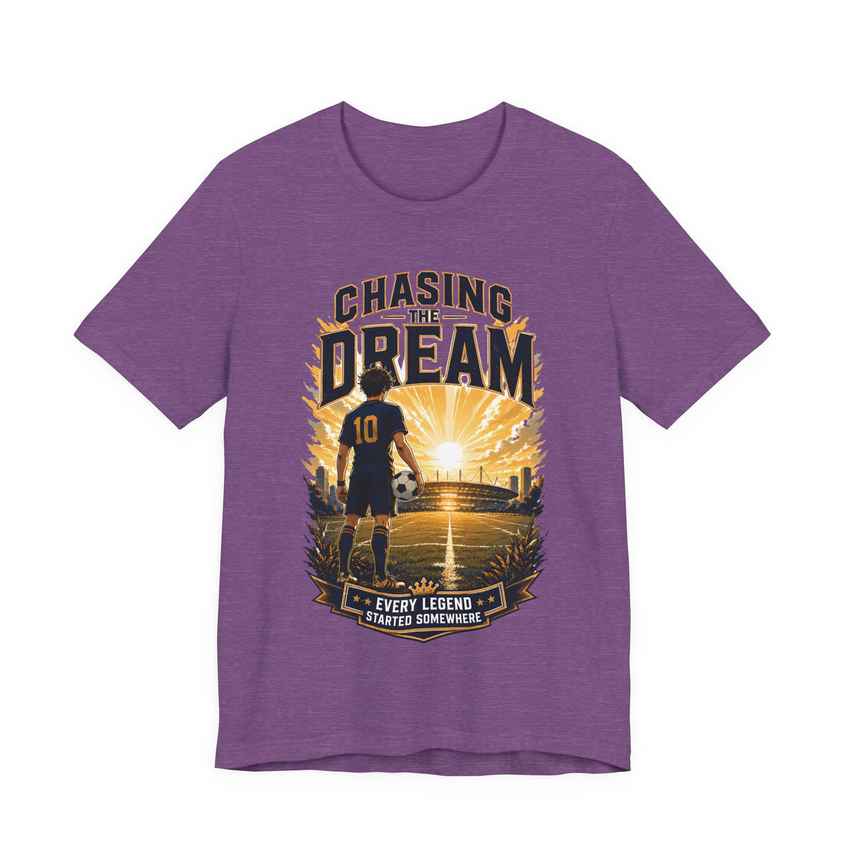 Chasing the Dream Soccer Graphic T Shirt