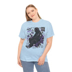 Peacekeeper Anime Graphic Tee — Purple Aesthetic Streetwear
