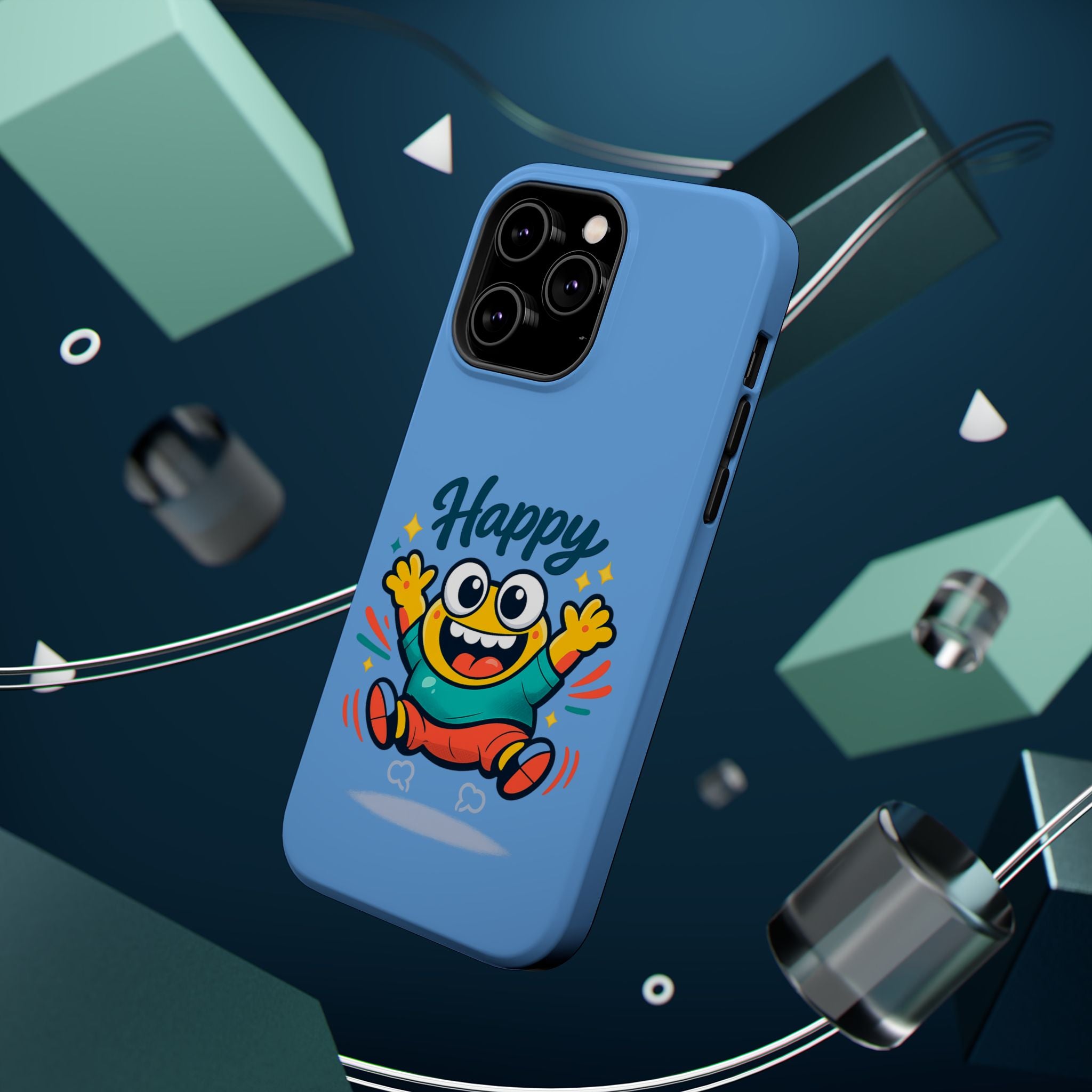 Happy Monster Magnetic Impact-Resistant Phone Case