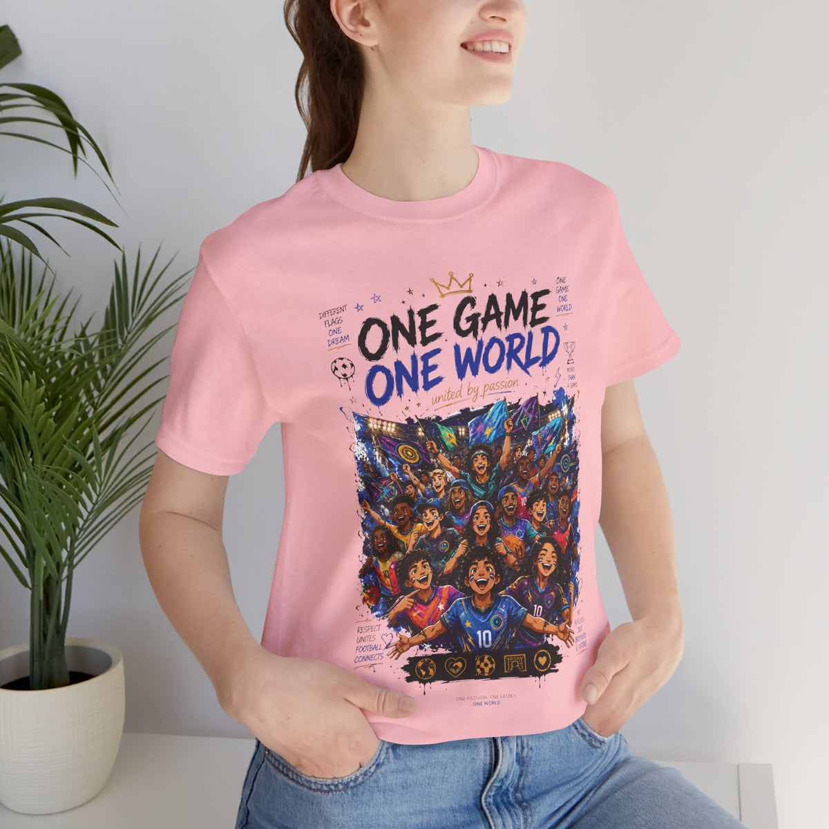 One Game One World Soccer T Shirt
