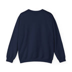 Cozy Pink Heart Girl Crewneck Sweatshirt