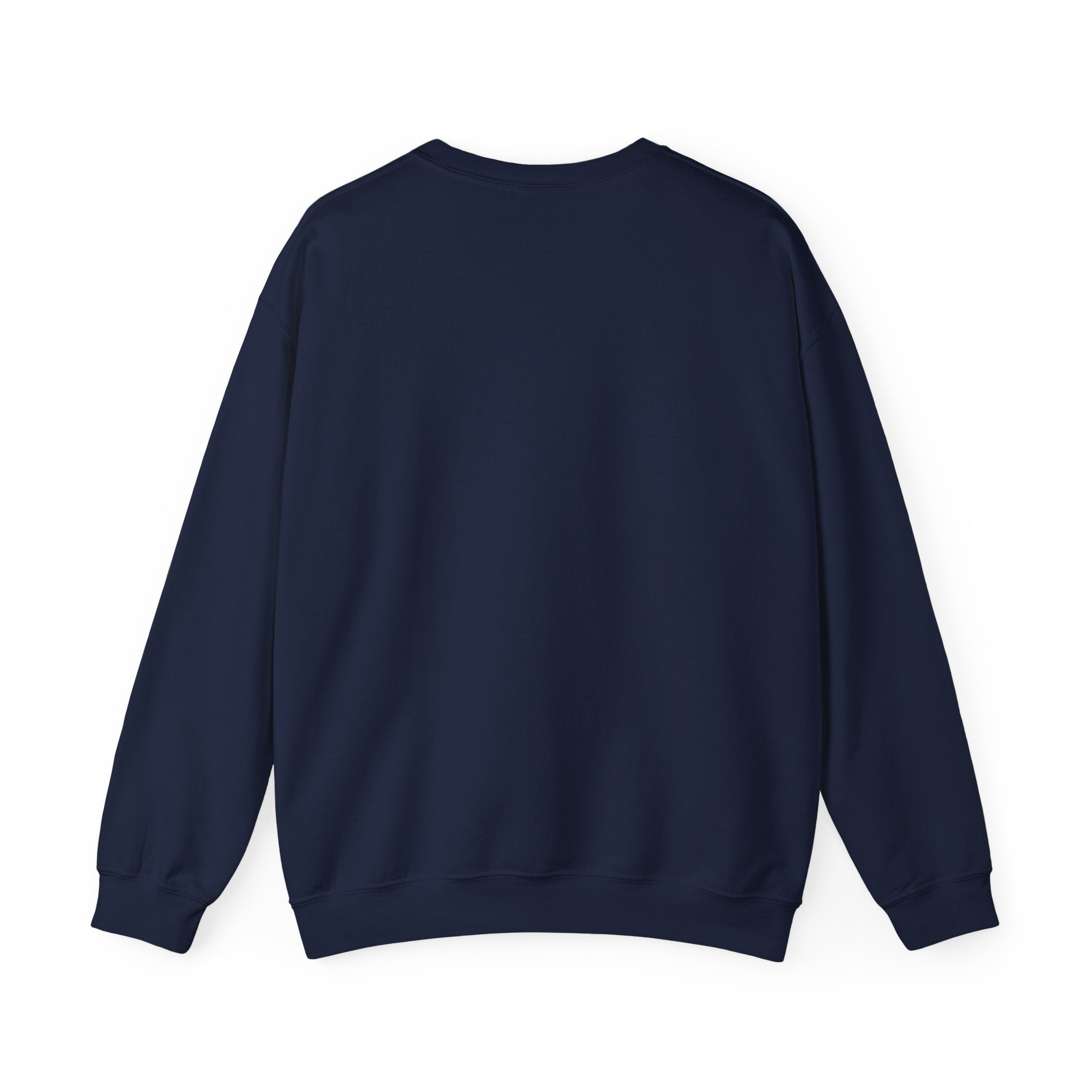 Cozy Pink Heart Girl Crewneck Sweatshirt