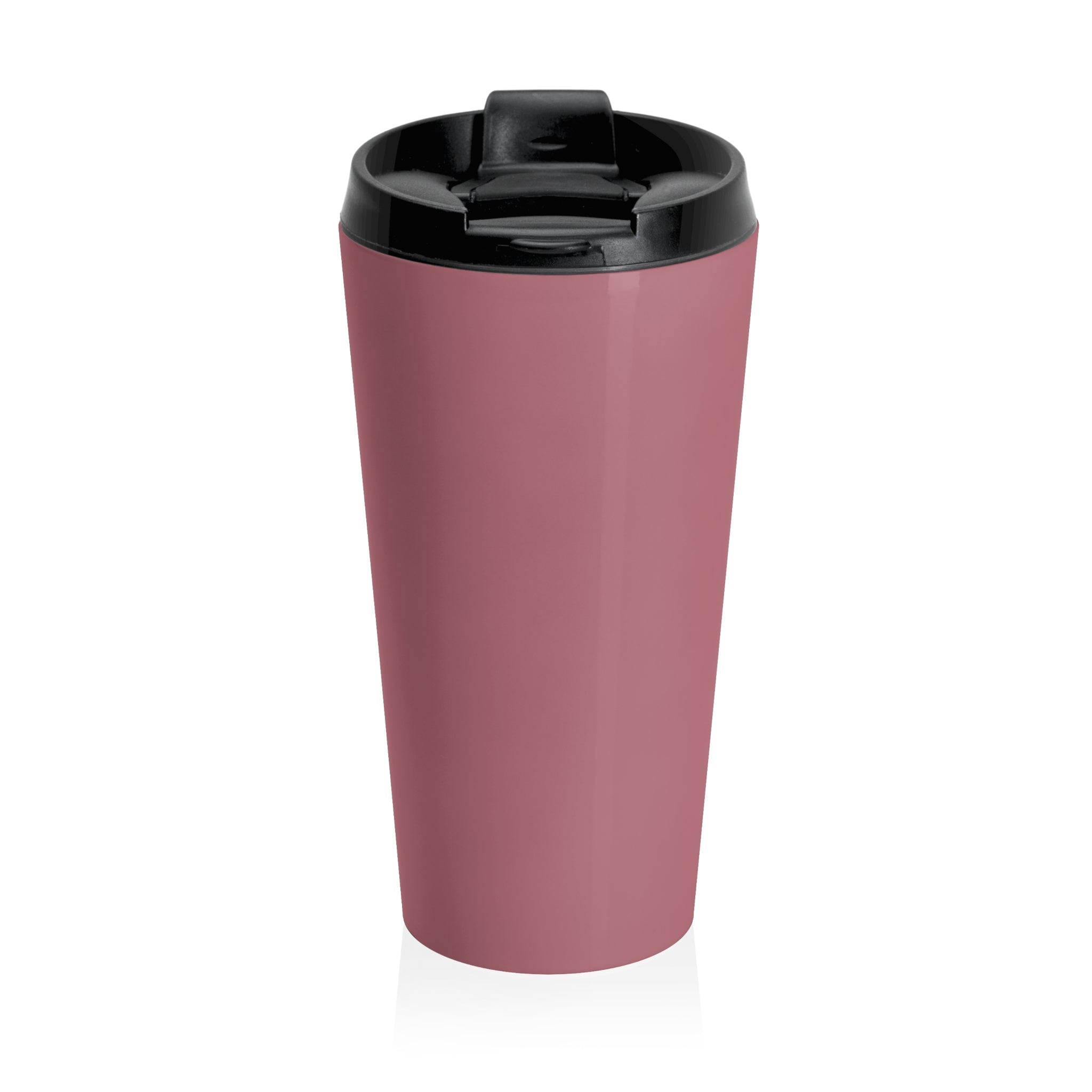 Cosmic Astronaut Travel Mug — "You Recreate Reality" Stainless Steel Tumbler (Rosegold)
