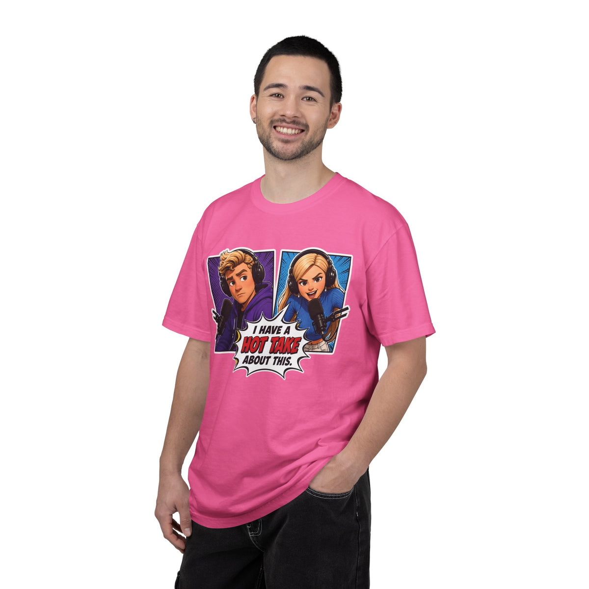 Hot Take Central I Have a Hot Take About This Podcast T Shirt
