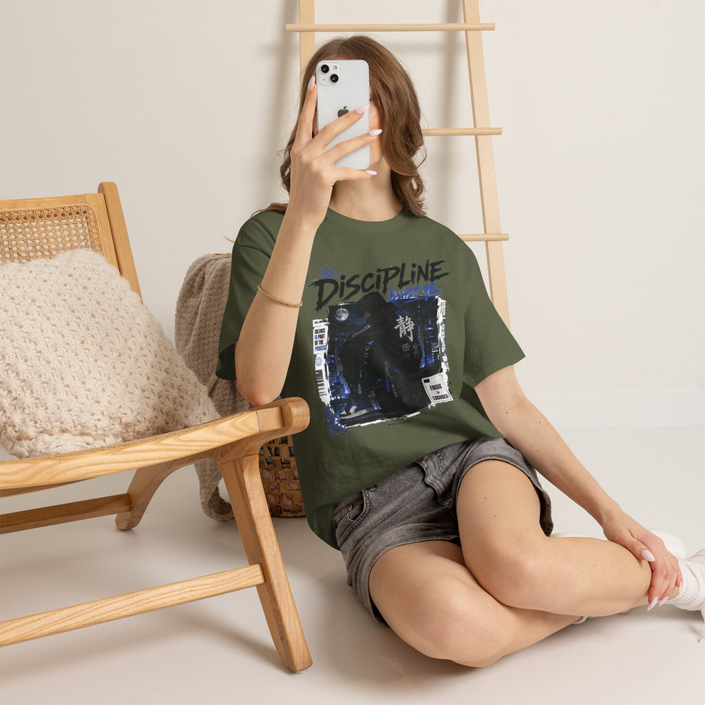 Discipline Built Me Anime Streetwear T Shirt
