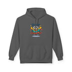 Happy Blob Graphic Hoodie – Cute Cartoon 'Happy' Pullover