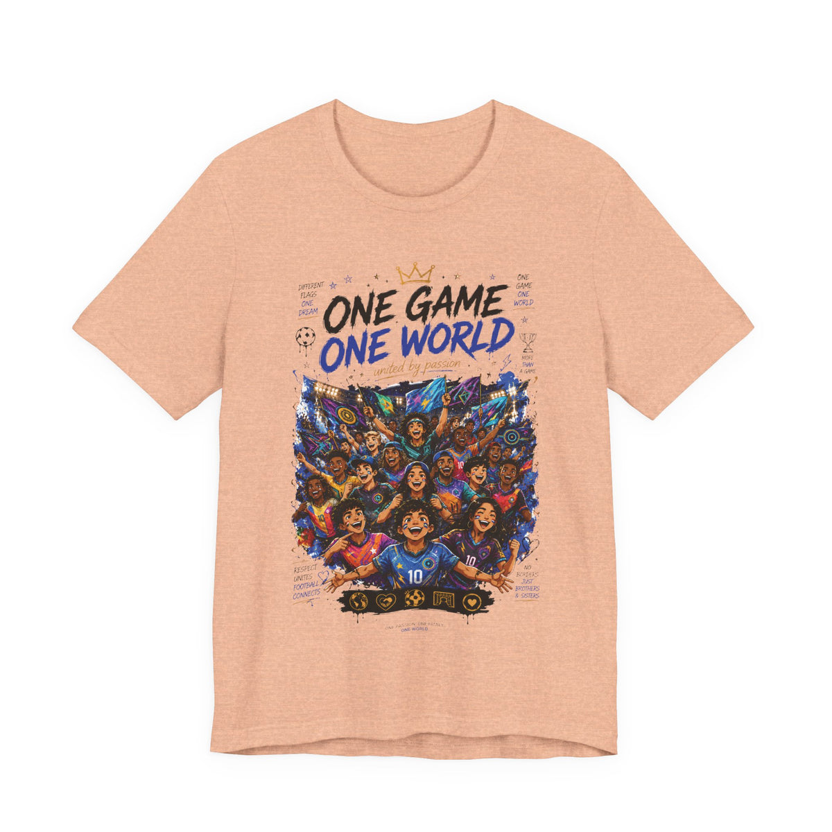 One Game One World Soccer T Shirt