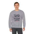 Crewneck Sweatshirt — "Discipline Today Leads to Freedom Tomorrow" Motivational Graphic