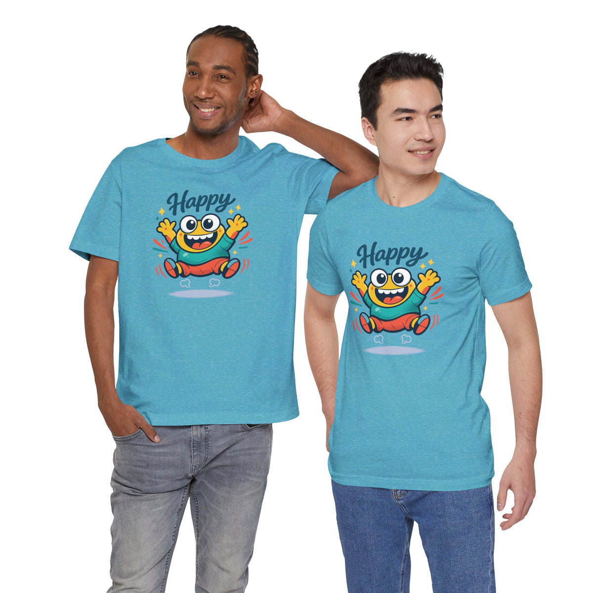 Happy Mood Blob T Shirt Cute Kawaii Graphic Tee
