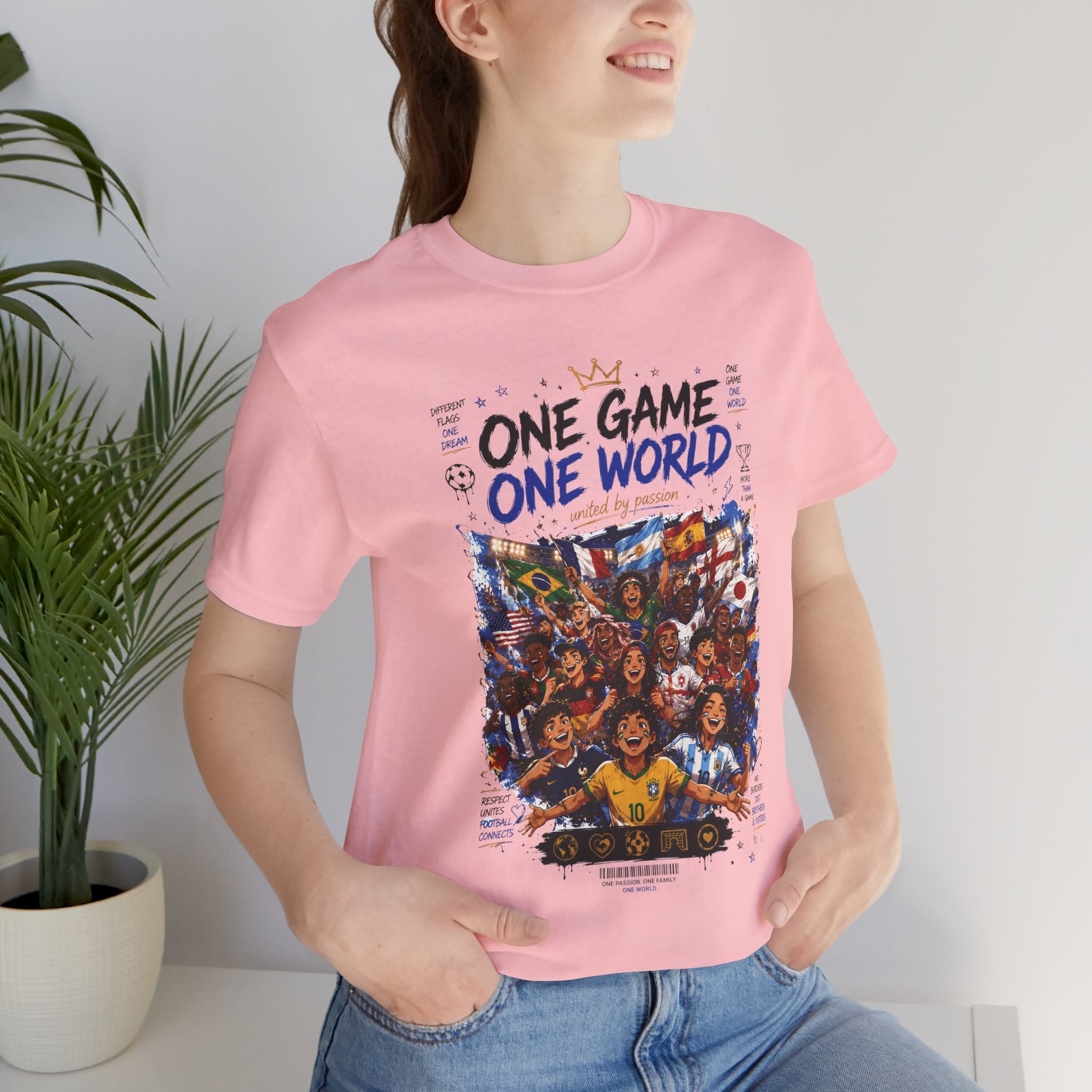 One Game One World Soccer T-Shirt