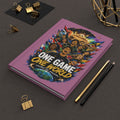 One Game One World Soccer Hardcover Journal — Personalized Number 10 Notebook