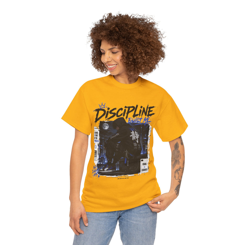 Discipline Built Me Anime Streetwear T Shirt