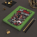 Soccer Journal — 'No Risk No Glory' Personalized Hardcover Notebook