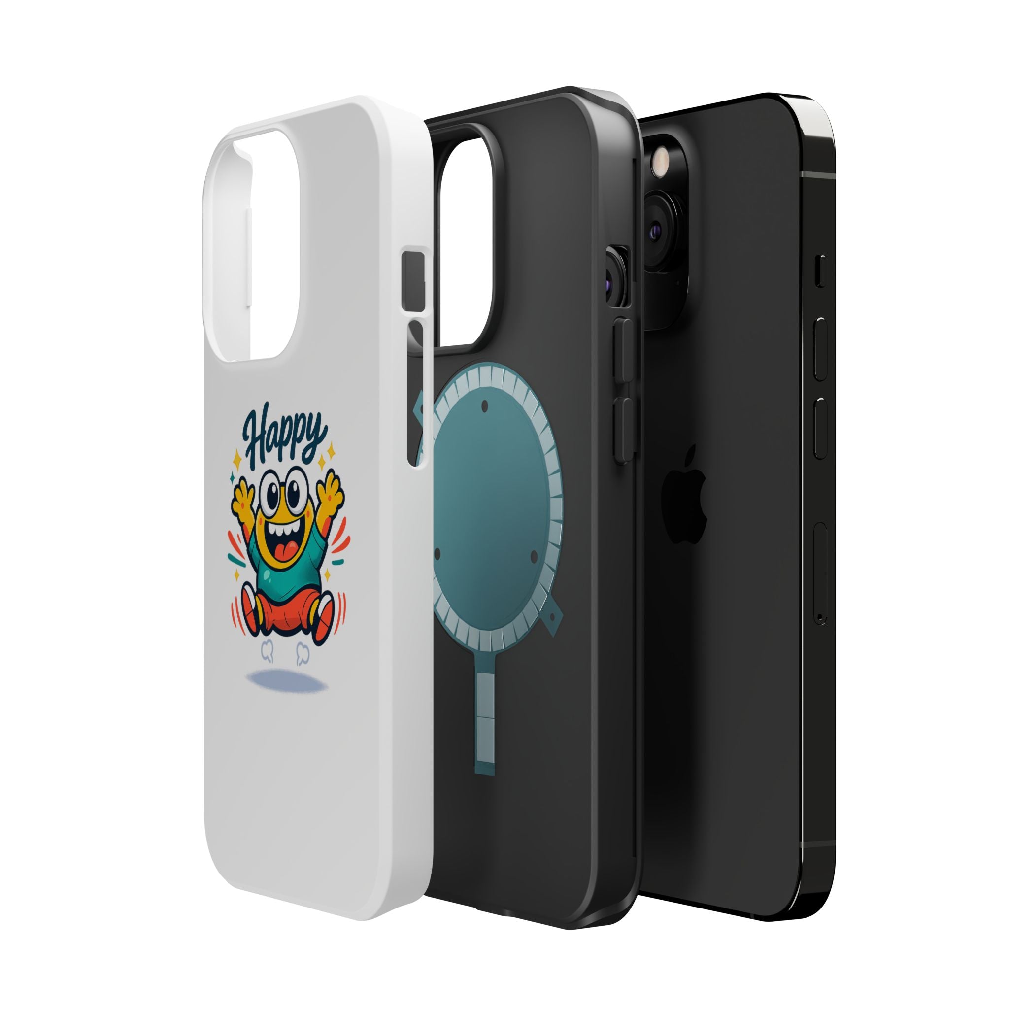 Happy Monster Magnetic Impact-Resistant Phone Case