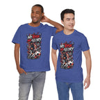 No Risk No Glory Soccer T-Shirt — Dynamic Football Player Graphic Tee