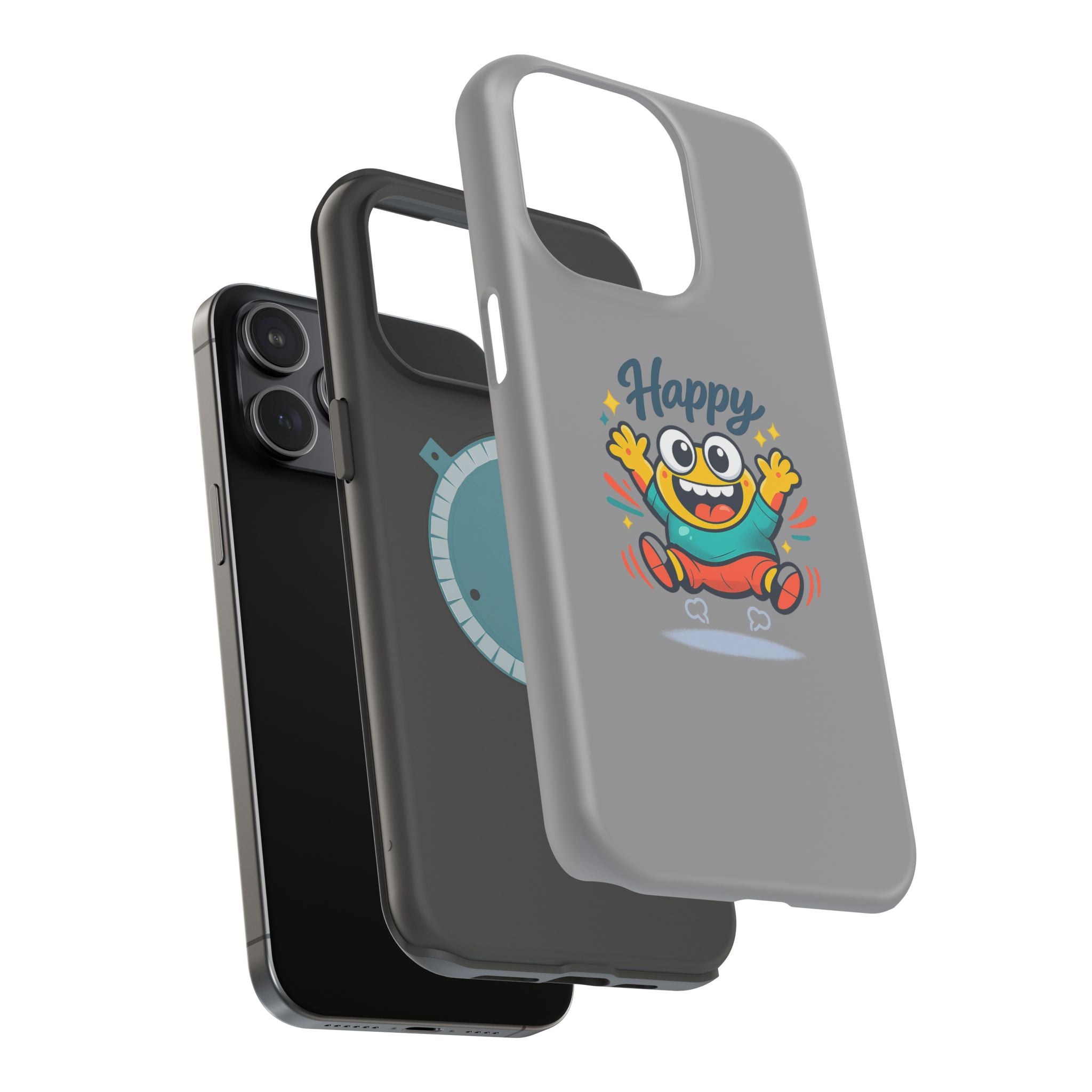 Happy Monster Magnetic Impact-Resistant Phone Case