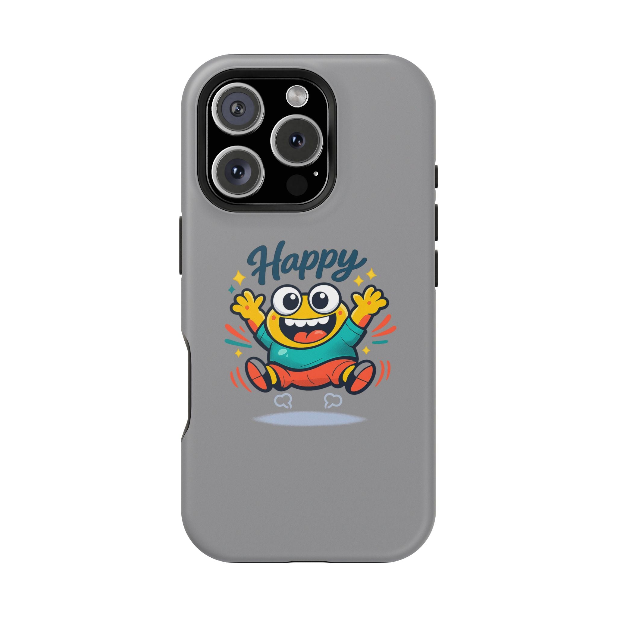 Happy Monster Magnetic Impact-Resistant Phone Case