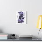 Space Astronaut Canvas Print — “You Mind Creates Reality” Inspirational Wall Art
