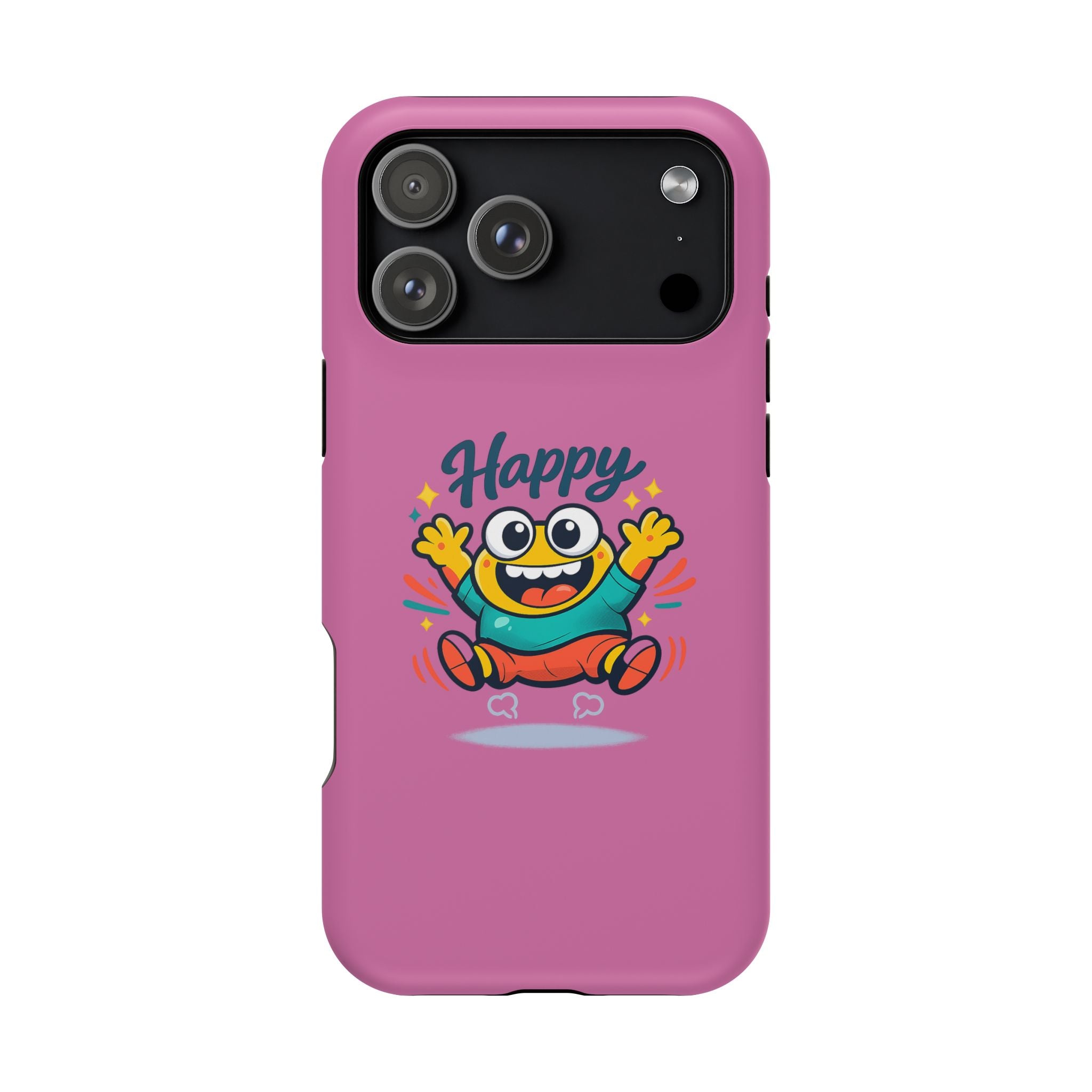 Happy Monster Magnetic Impact-Resistant Phone Case