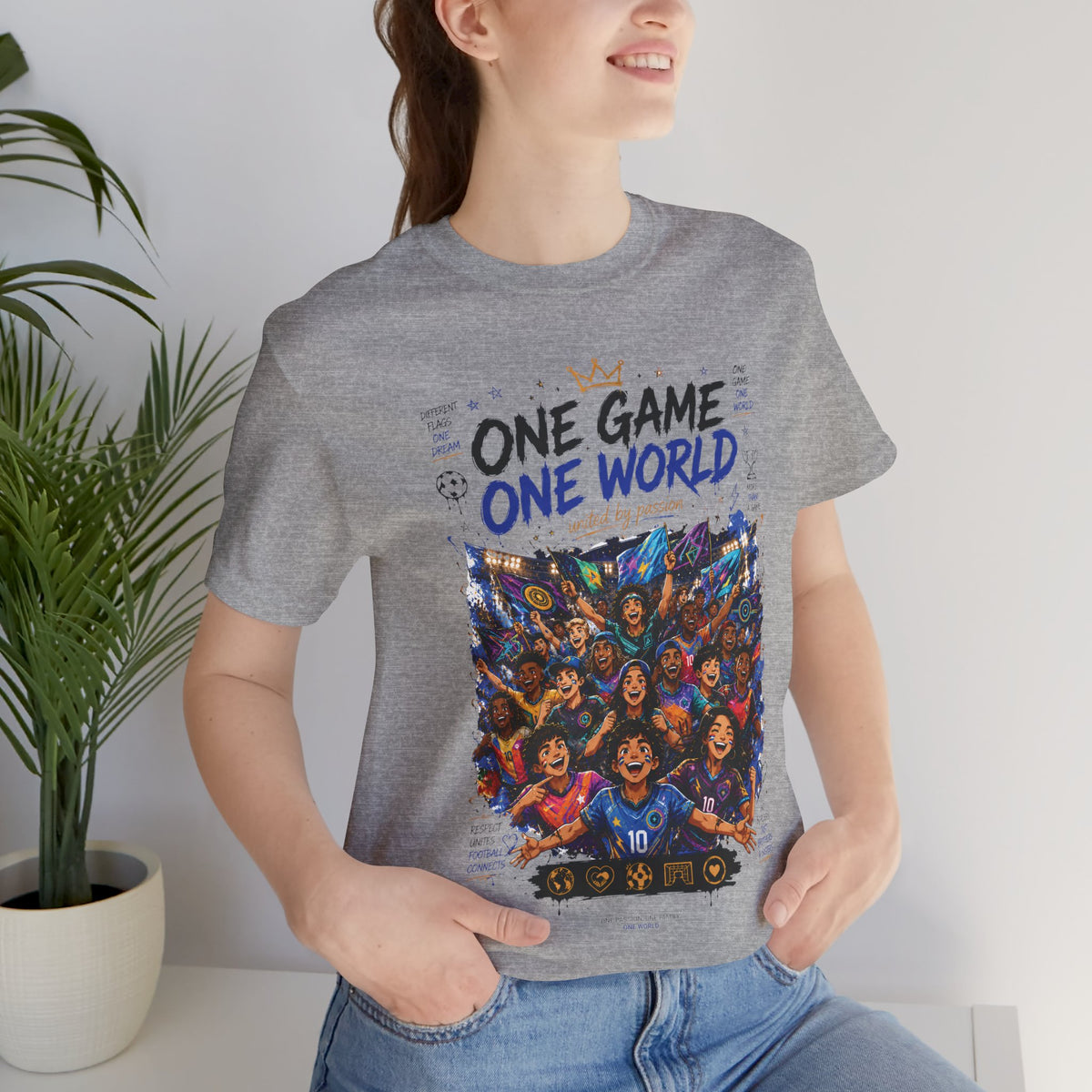 One Game One World Soccer T Shirt