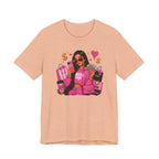 Boss Babe Pink Fashion Tee — Women’s Glam Money & Shopping Graphic Shirt