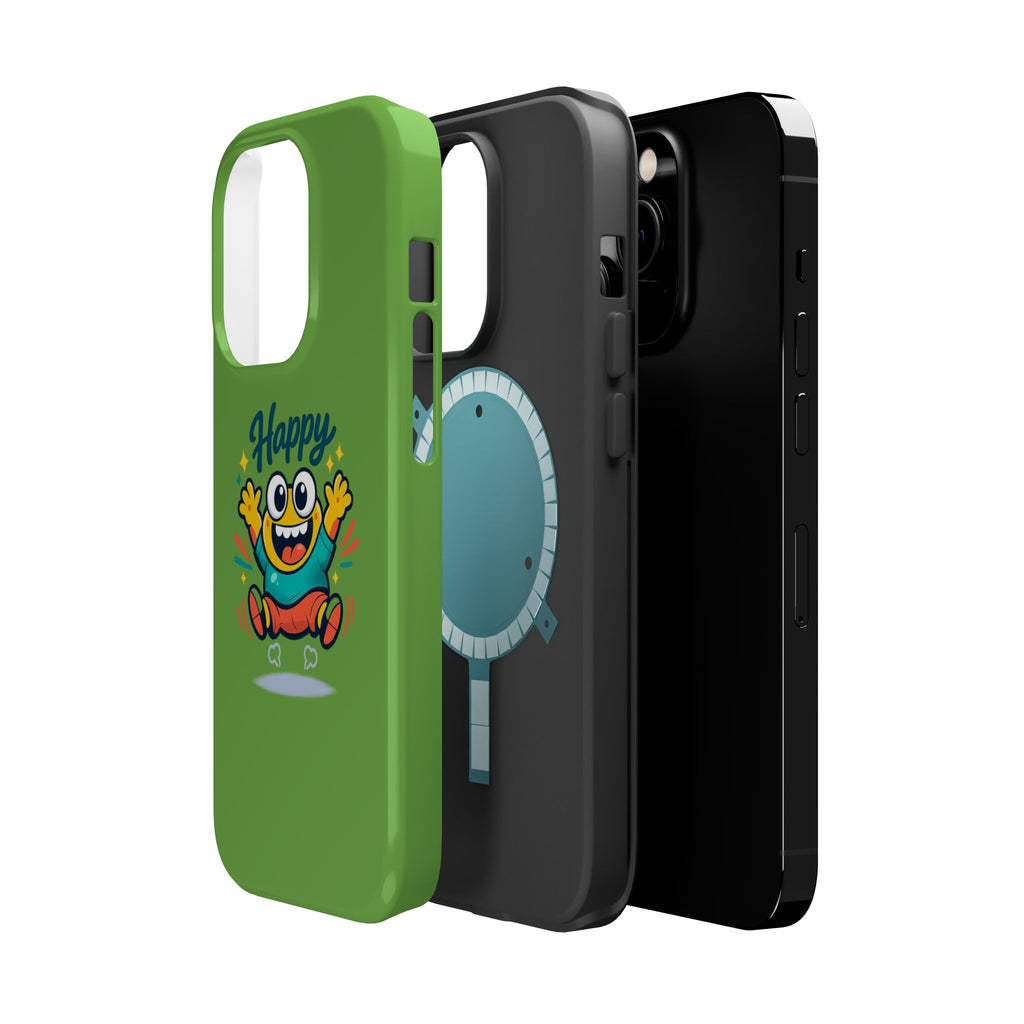 Happy Monster Magnetic Impact-Resistant Phone Case