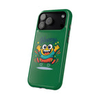 Happy Monster Magnetic Protective Phone Case Green