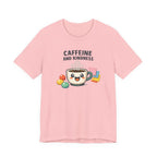 Caffeine and Kindness Coffee Graphic T Shirt