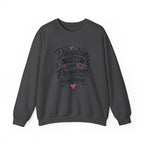 Crewneck Sweatshirt — "Discipline Today Leads to Freedom Tomorrow" Motivational Graphic