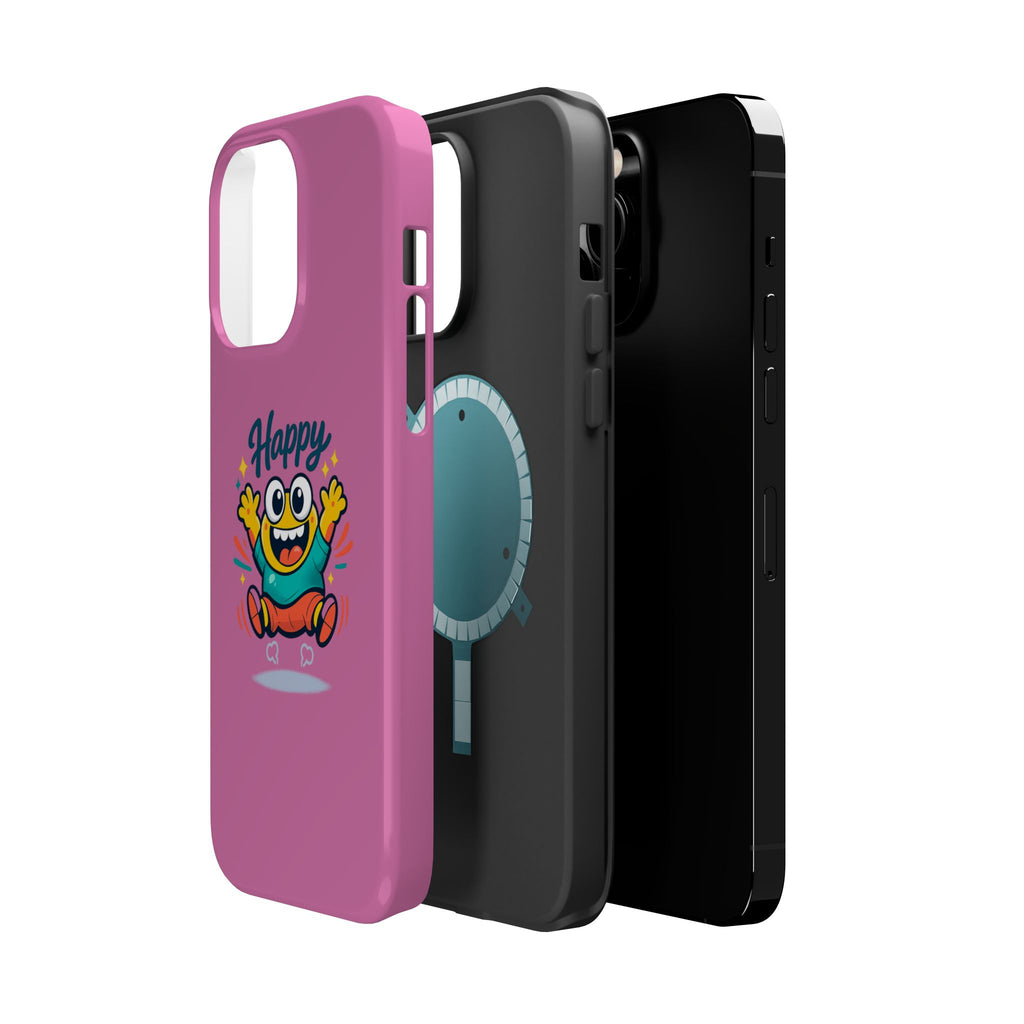 Happy Monster Magnetic Impact-Resistant Phone Case