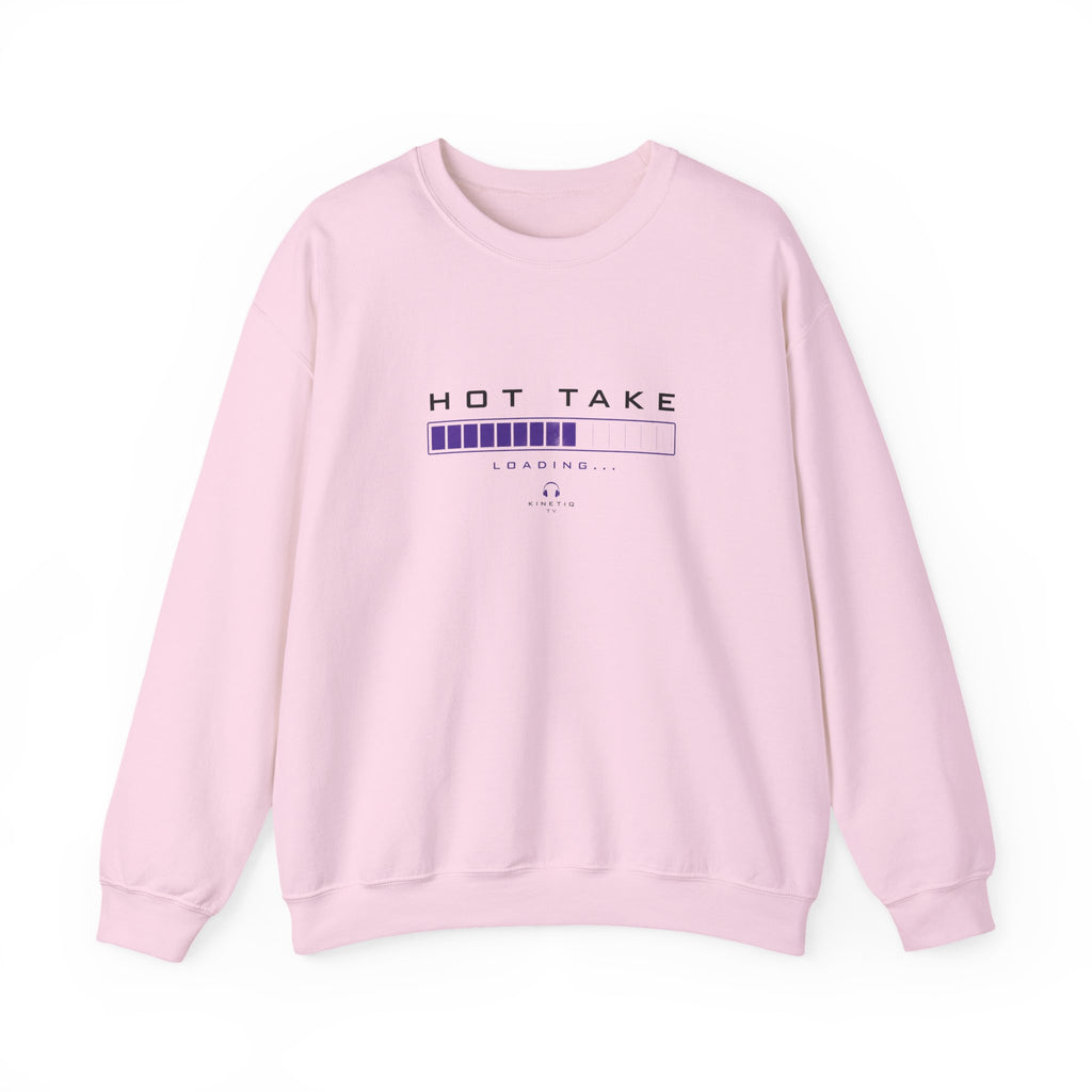 Hot Take Central Hot Take Loading Crewneck Sweatshirt