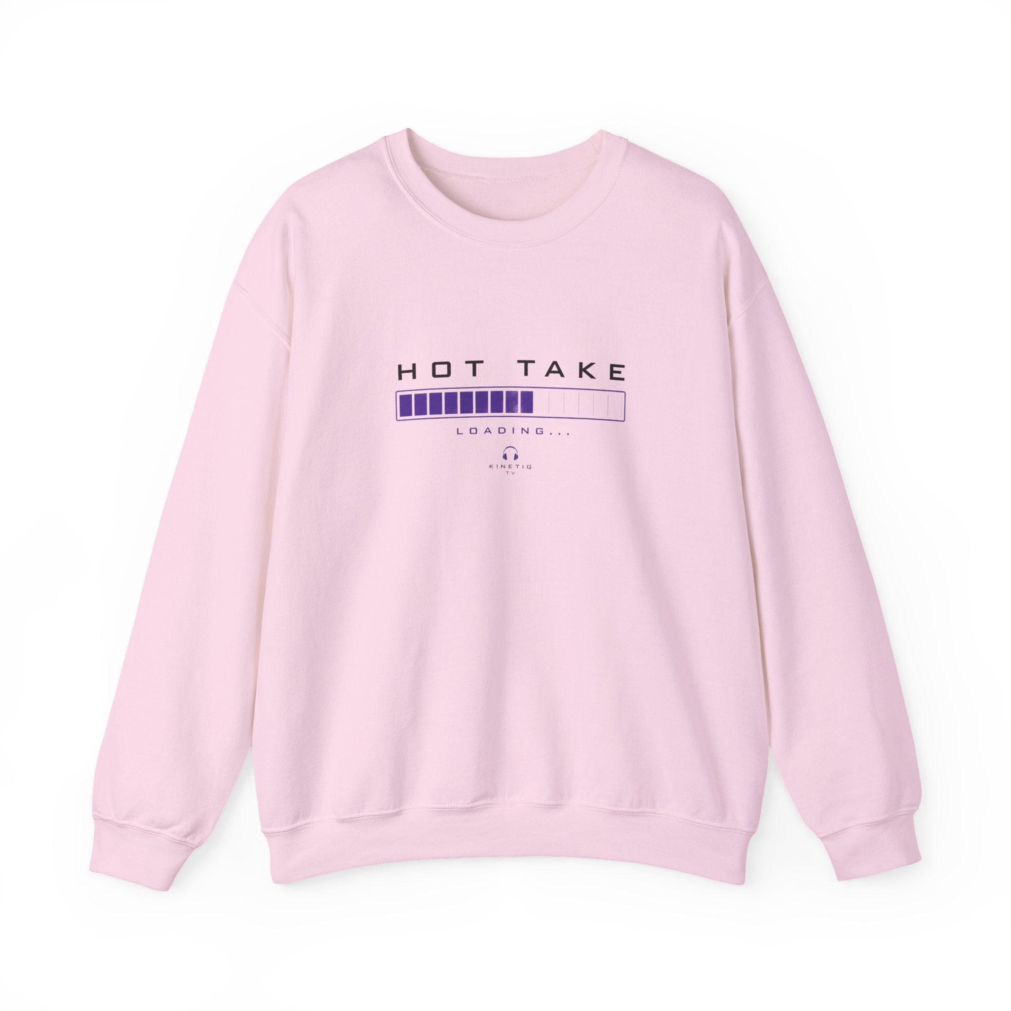 Hot Take Central Hot Take Loading Crewneck Sweatshirt