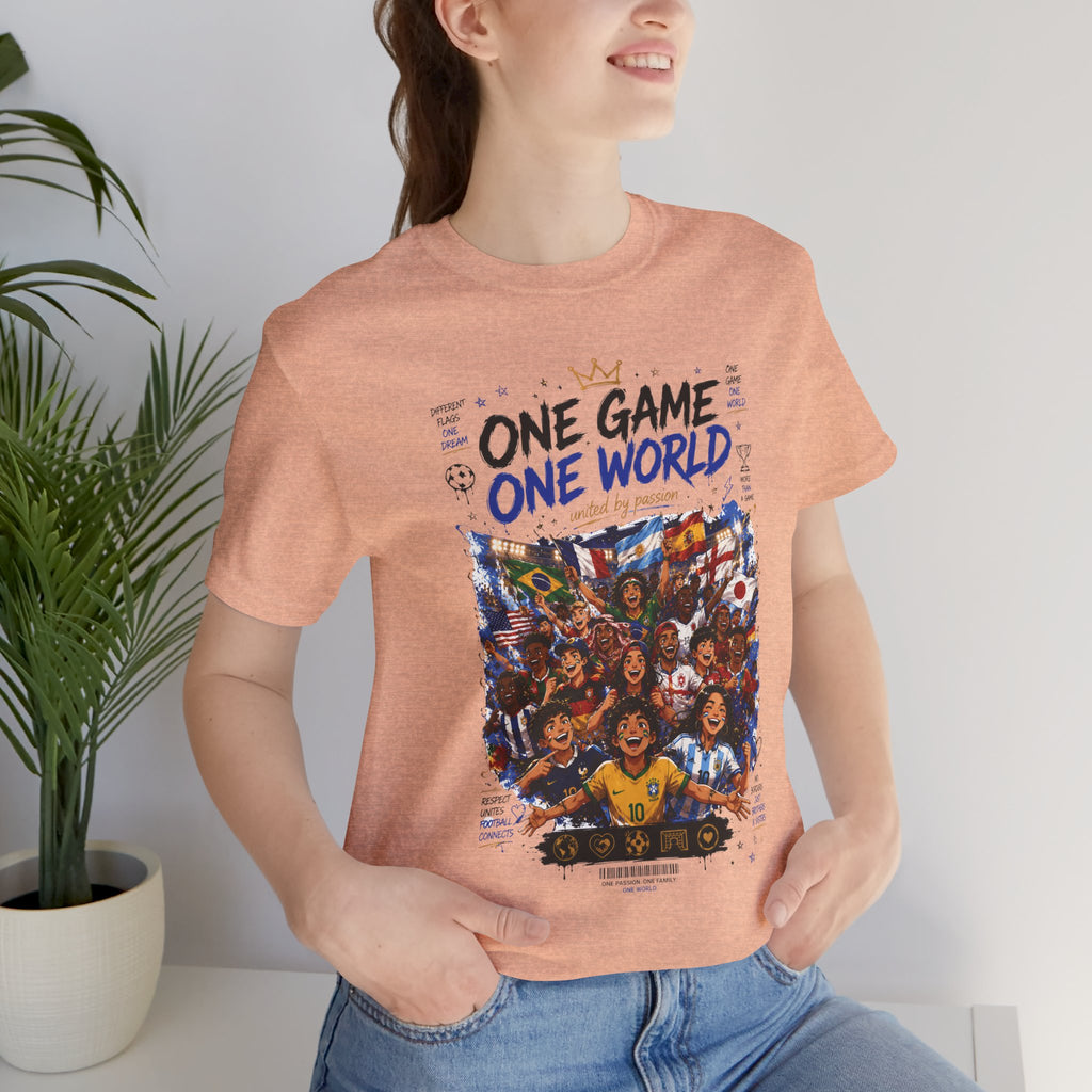 One Game One World Soccer T-Shirt