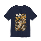 Play Like a Legend Soccer Graphic T Shirt
