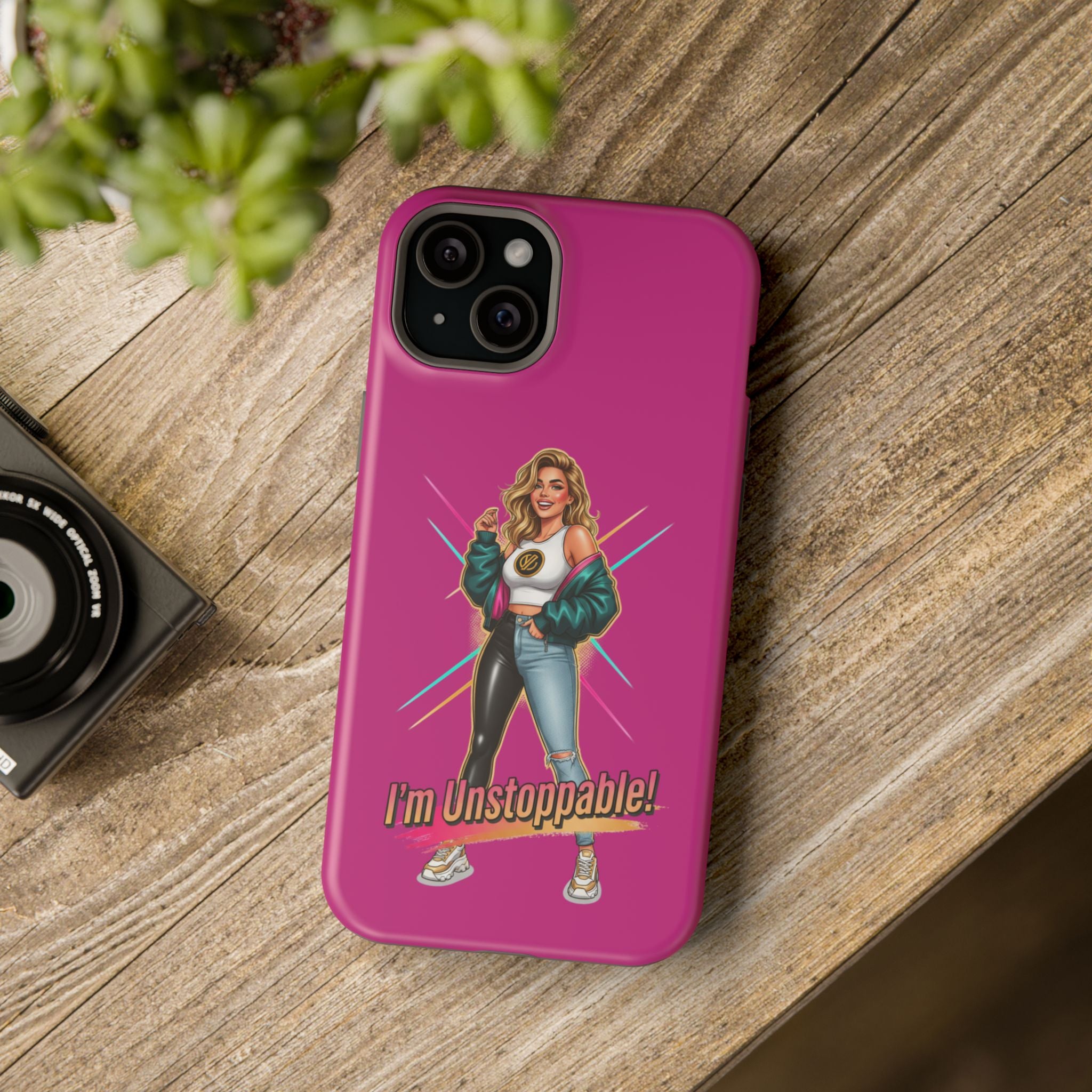 I'm Unstoppable Magnetic Impact-Resistant Phone Case