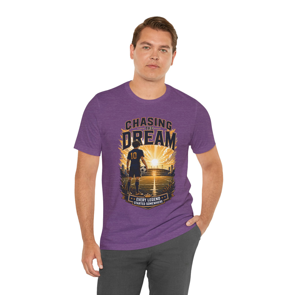 Chasing the Dream Soccer Graphic T Shirt